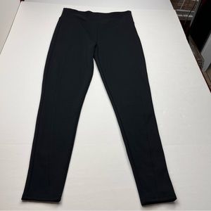 Assets by SPANX Women Size 1X Black Leggings High Waist Pull On Slimming Stretch